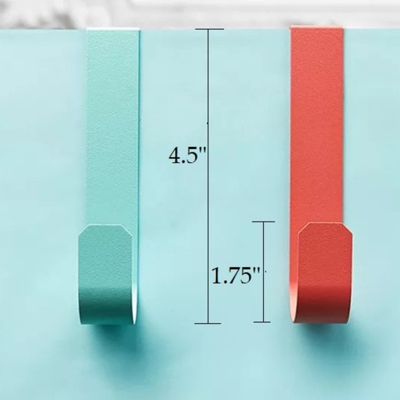 Over The Door Hook Hangers (10 Pack) - Picture 4 of 5